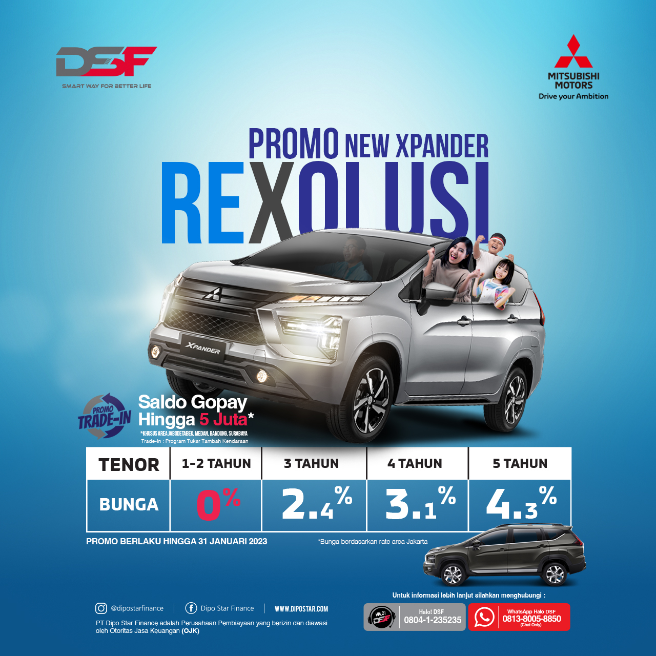 Promo Rexolusi New Xpander