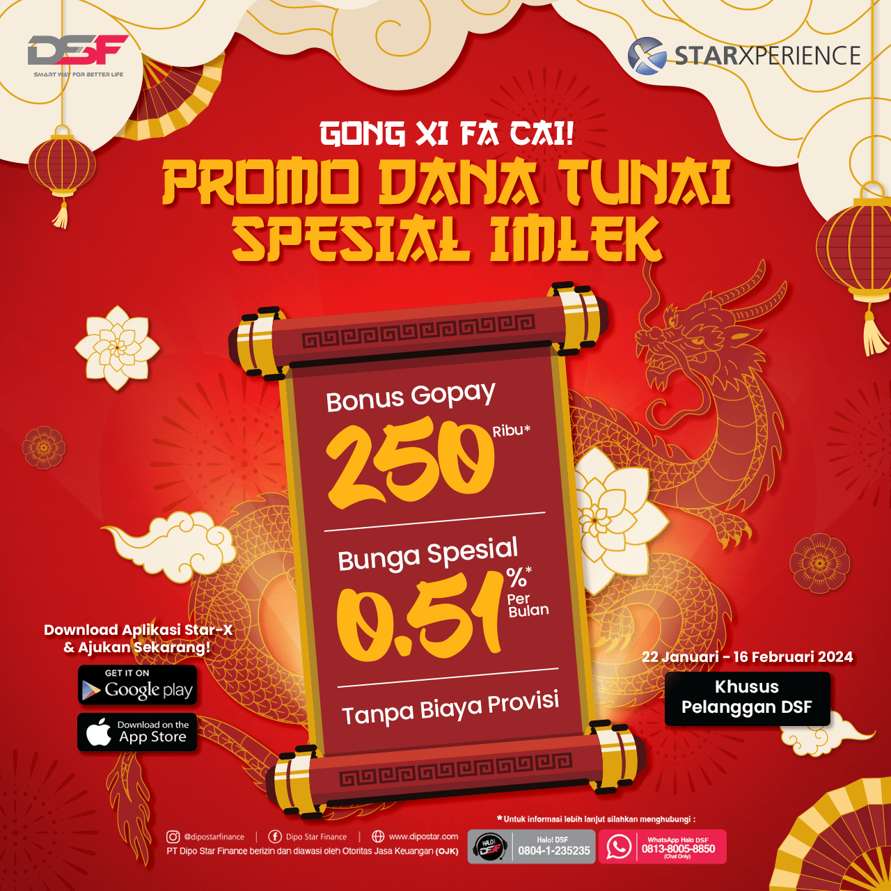 PROMO DANA TUNAI SPECIAL IMLEK!